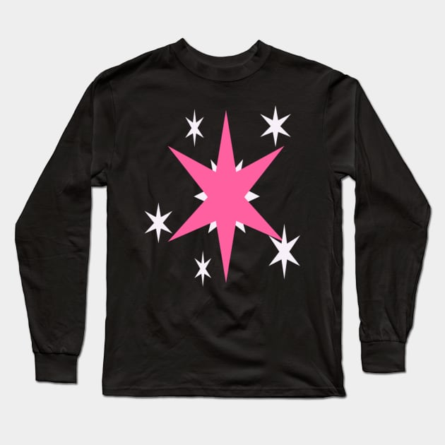 Twilight Sparkle Cutie Mark Apparel Long Sleeve T-Shirt by CanadianBacon